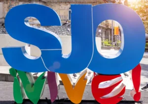 San Jose Airport Sign