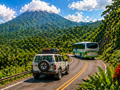 Ground transportation tips for getting around Costa Rica